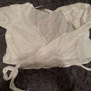 Hollister Cropped Cross Wrap